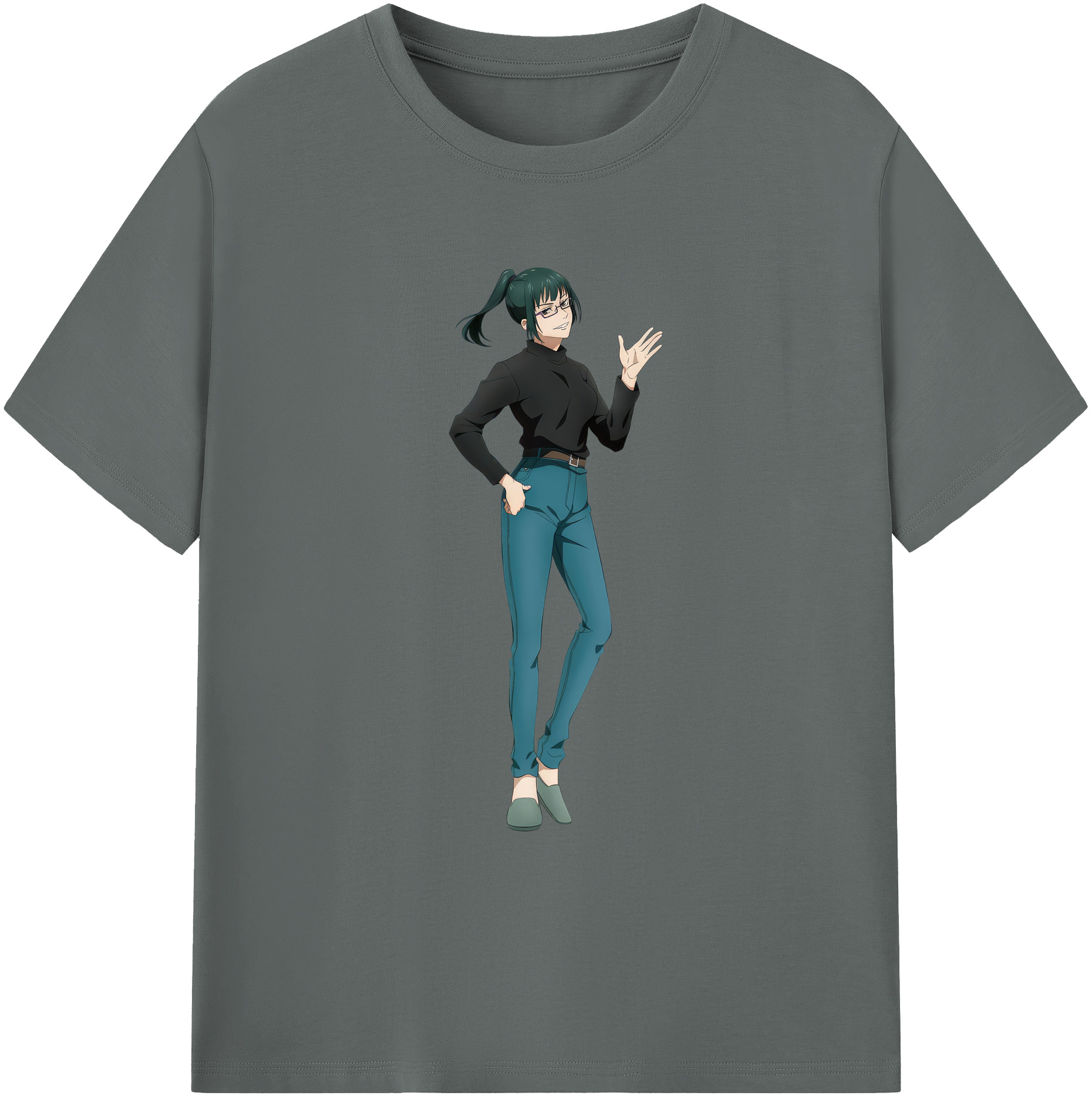 （画像用） 呪術廻戦 Jujutsu Kaisen 綿100％ メンズ半袖Tシャツ｜肌触りやわらか＆通気性